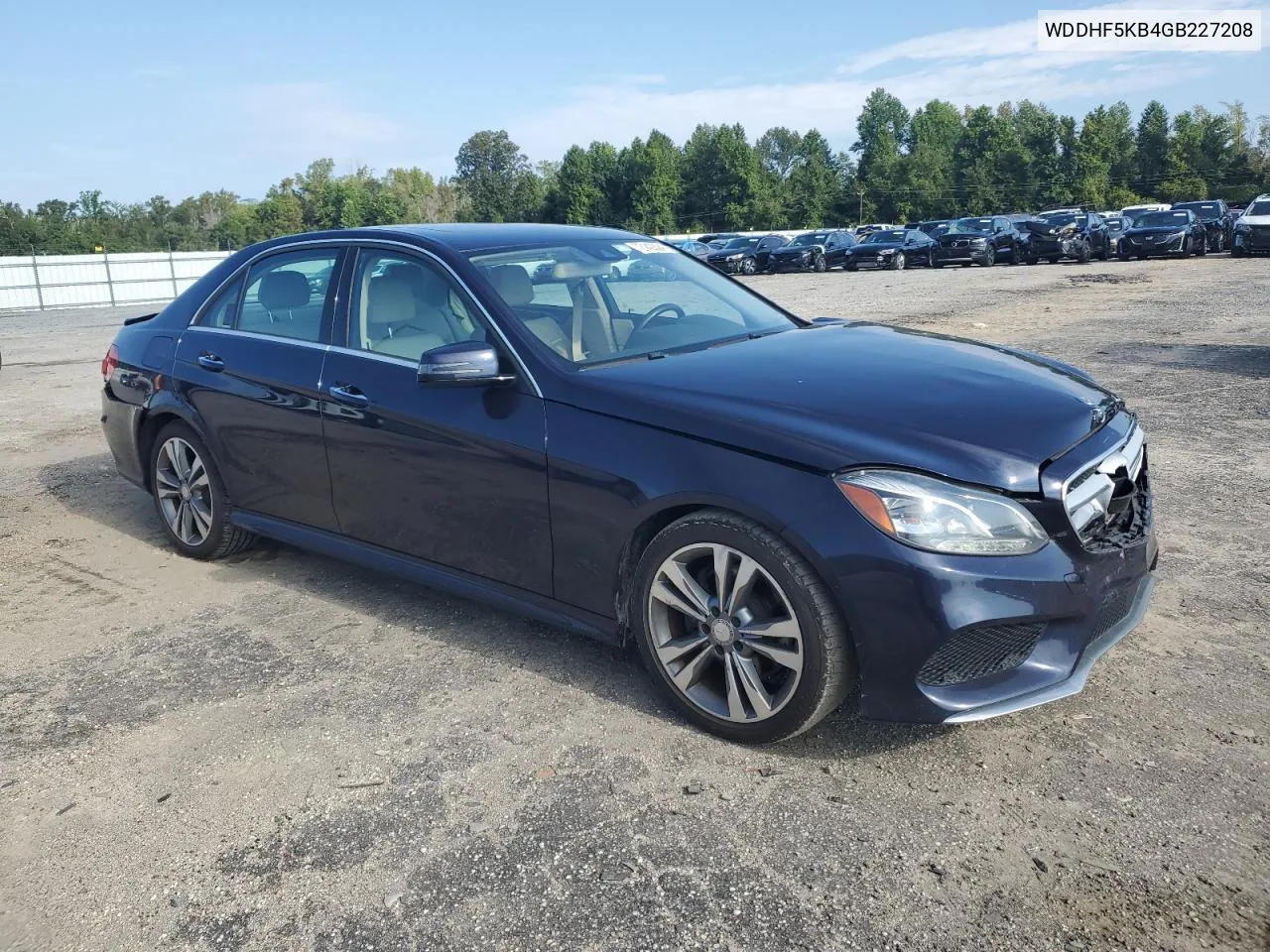 WDDHF5KB4GB227208 2016 Mercedes-Benz E 350