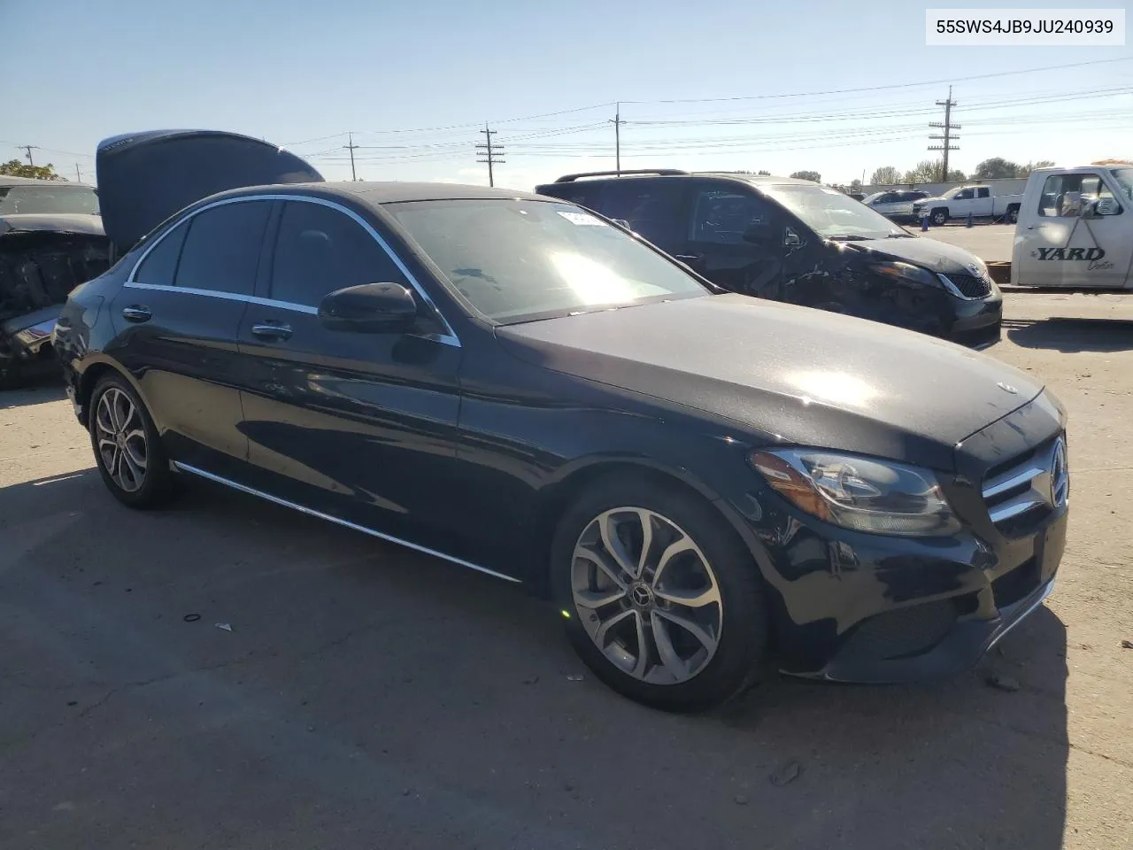 2018 Mercury C300 VIN: 55SWS4JB9JU240939 Lot: 74843744