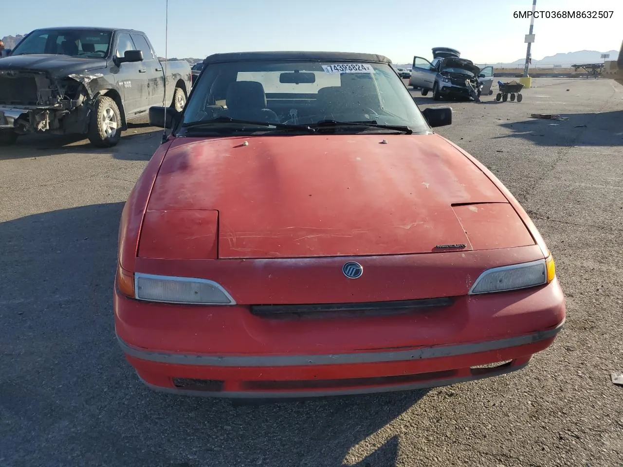 1991 Mercury Capri Xr2 VIN: 6MPCT0368M8632507 Lot: 74393824