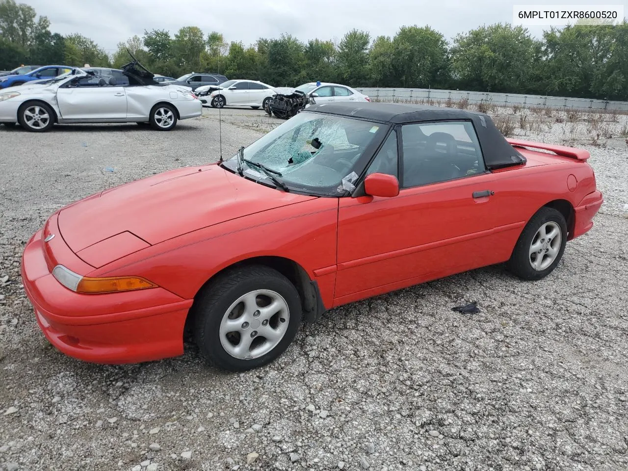 1994 Mercury Capri VIN: 6MPLT01ZXR8600520 Lot: 72229534