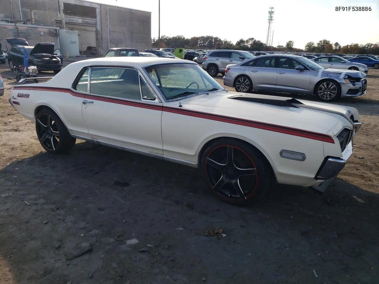 1968 Mercury Cougar VIN: 8F91F538886 Lot: 76576084