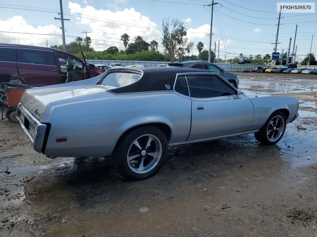 1971 Mercury Cougar VIN: 1F93H539570 Lot: 73825224