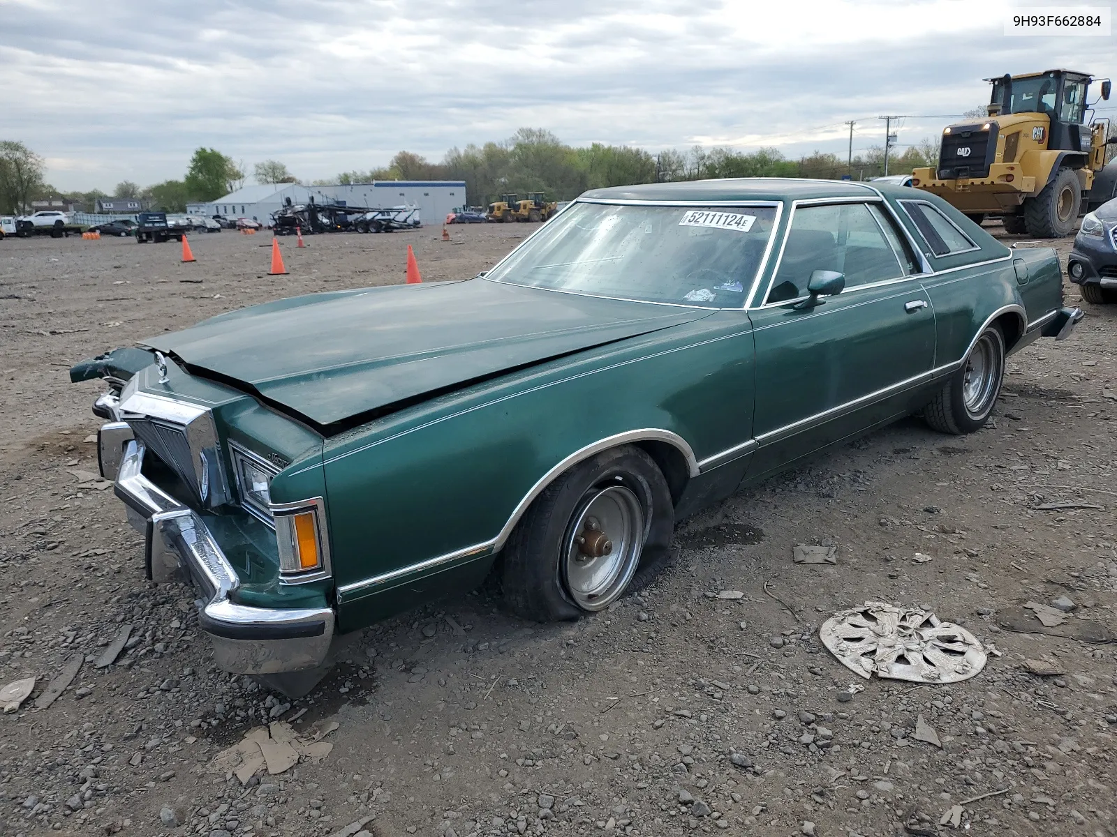 1978 Mercury Cougar VIN: 9H93F662884 Lot: 63955644