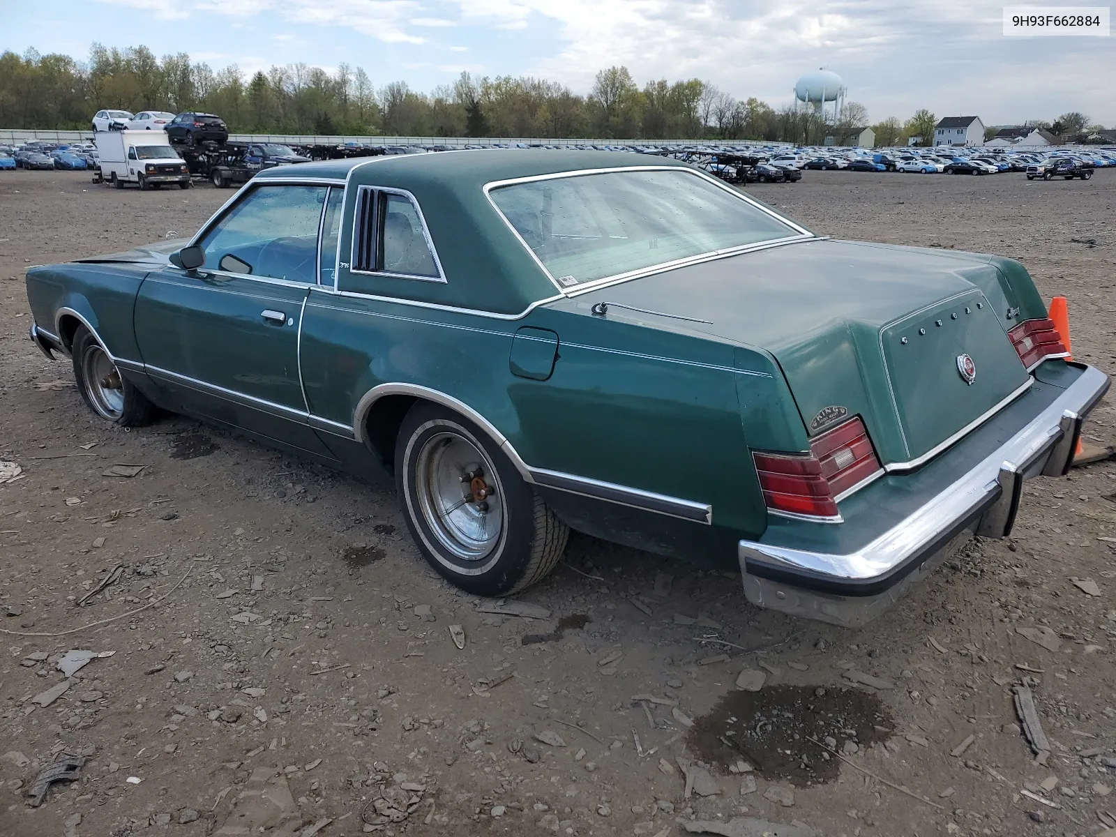 1978 Mercury Cougar VIN: 9H93F662884 Lot: 63955644