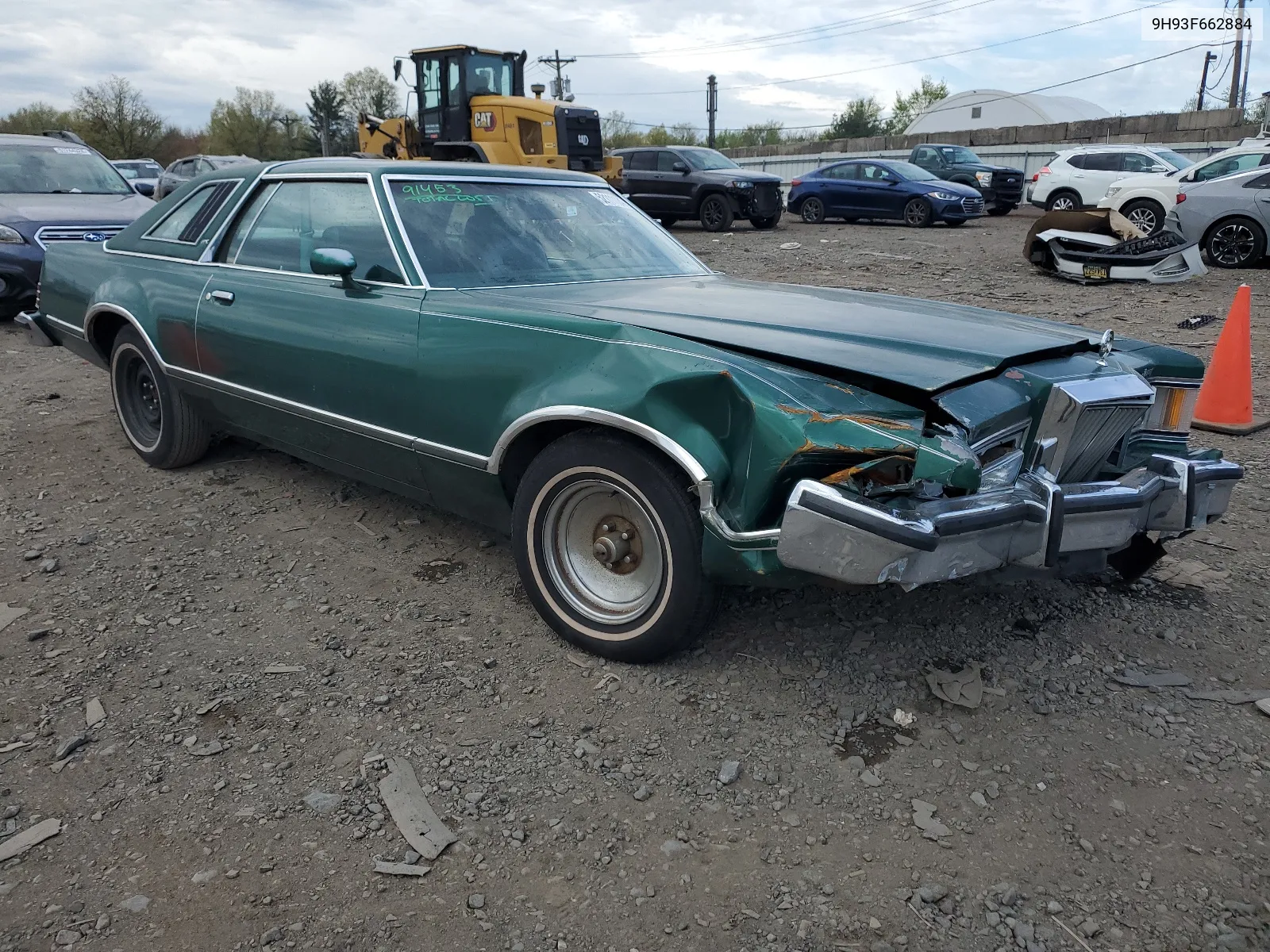 1978 Mercury Cougar VIN: 9H93F662884 Lot: 63955644