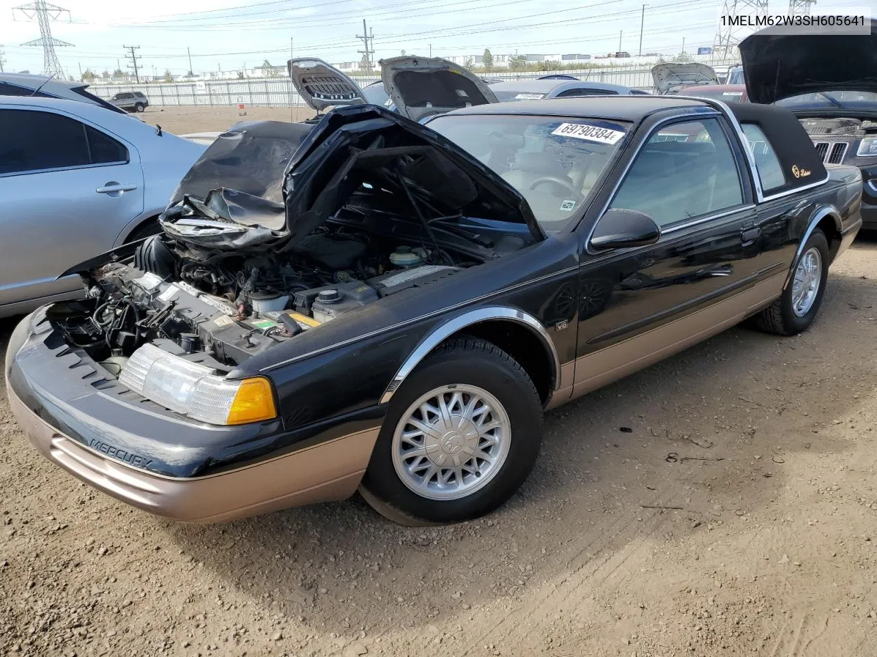 1MELM62W3SH605641 1995 Mercury Cougar Xr7