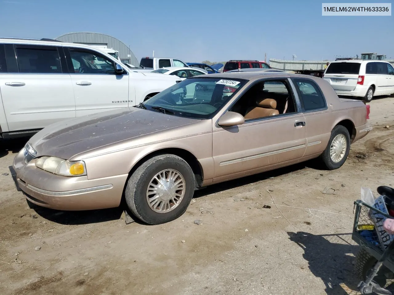 1996 Mercury Cougar Xr7 VIN: 1MELM62W4TH633336 Lot: 75253154