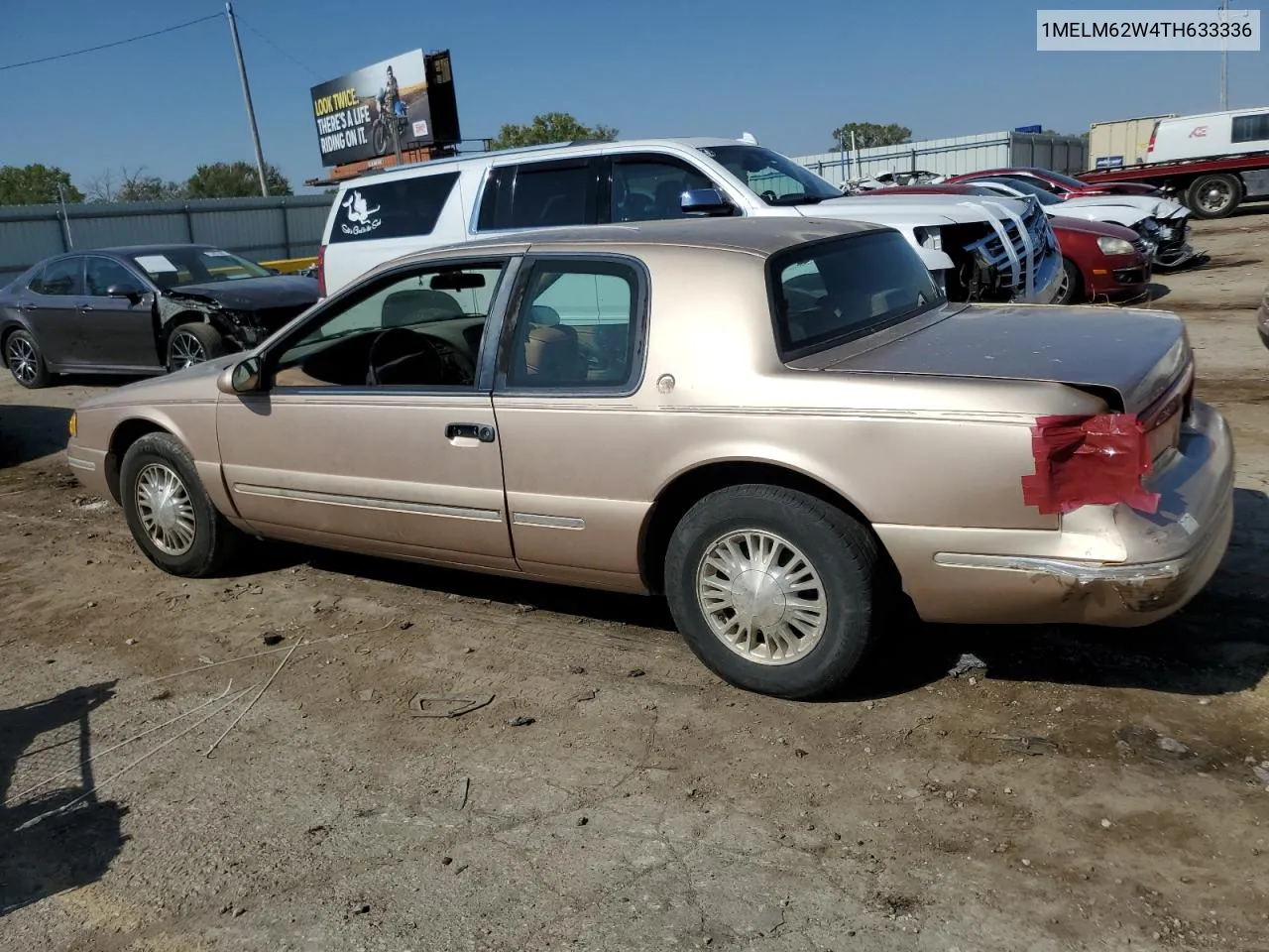 1996 Mercury Cougar Xr7 VIN: 1MELM62W4TH633336 Lot: 75253154