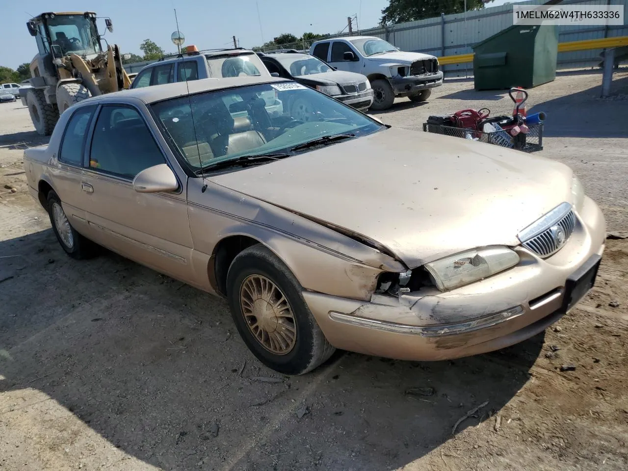 1996 Mercury Cougar Xr7 VIN: 1MELM62W4TH633336 Lot: 75253154