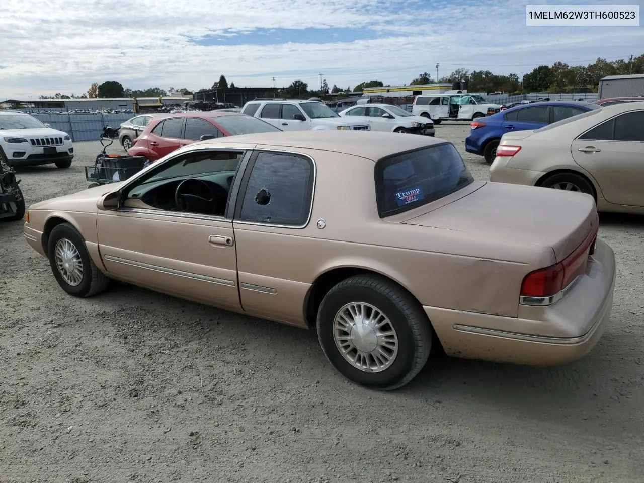 1996 Mercury Cougar Xr7 VIN: 1MELM62W3TH600523 Lot: 78253454