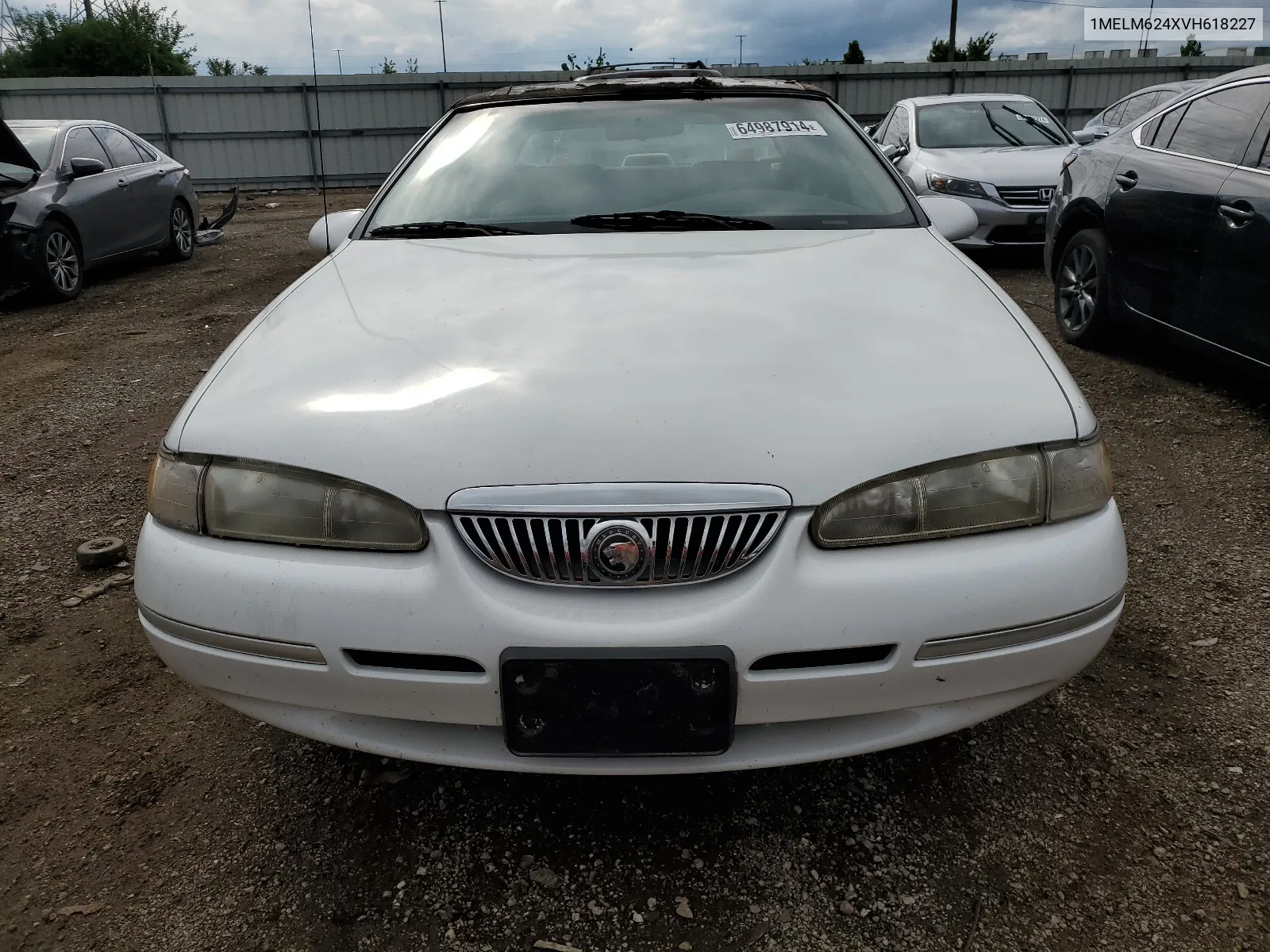 1997 Mercury Cougar Xr7 VIN: 1MELM624XVH618227 Lot: 64987914