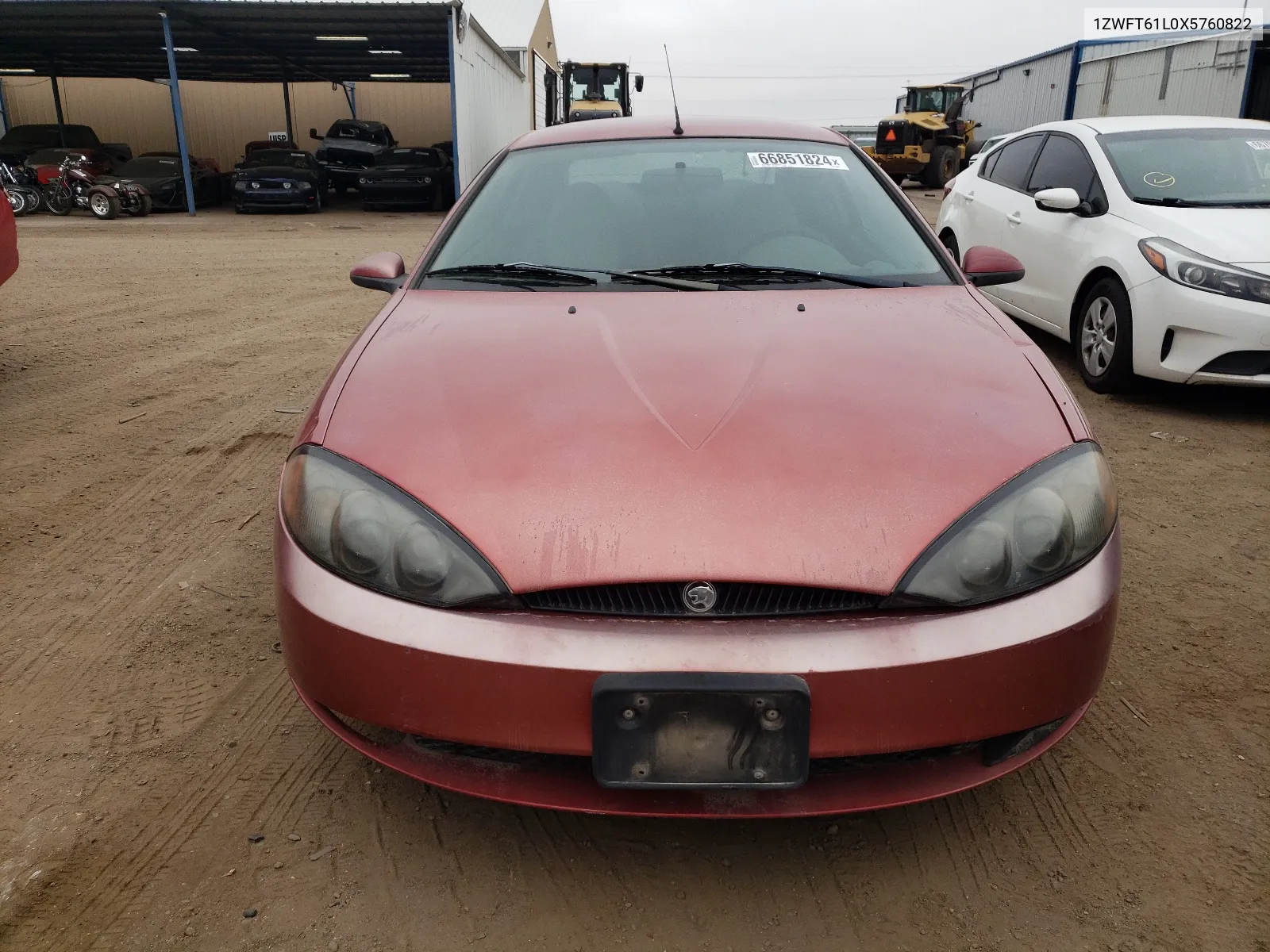 1ZWFT61L0X5760822 1999 Mercury Cougar V6