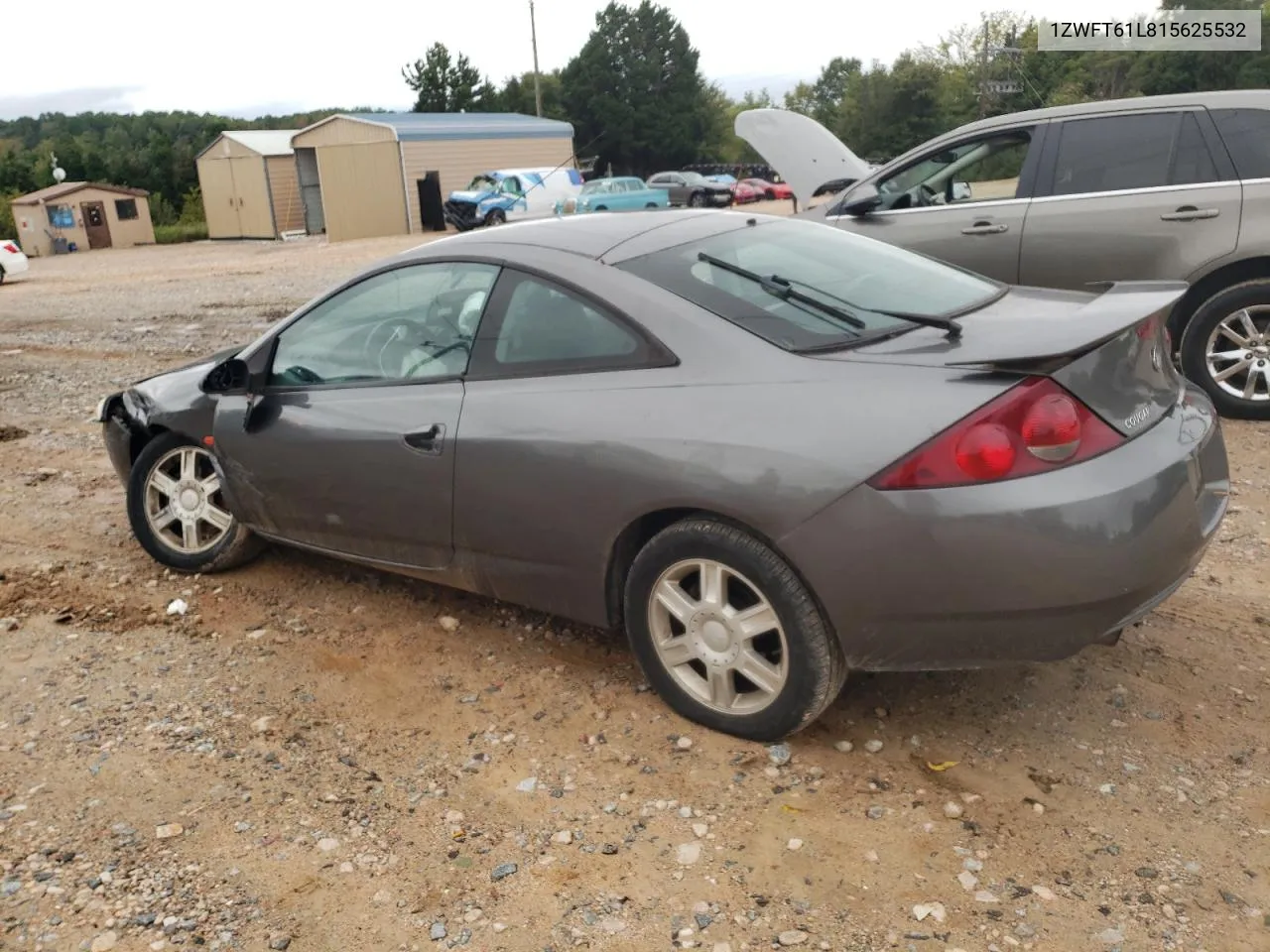 2001 Mercury Cougar V6 VIN: 1ZWFT61L815625532 Lot: 71358824