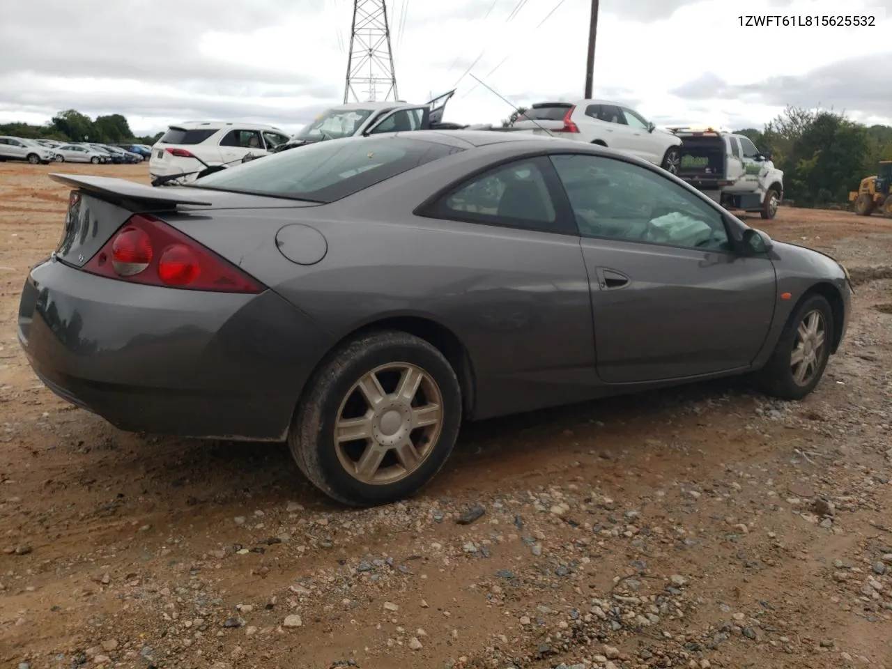 2001 Mercury Cougar V6 VIN: 1ZWFT61L815625532 Lot: 71358824