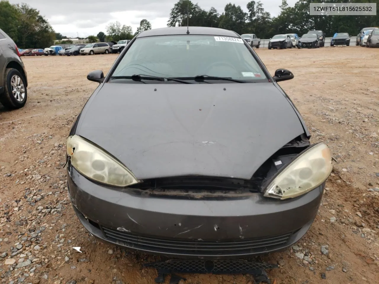 2001 Mercury Cougar V6 VIN: 1ZWFT61L815625532 Lot: 71358824