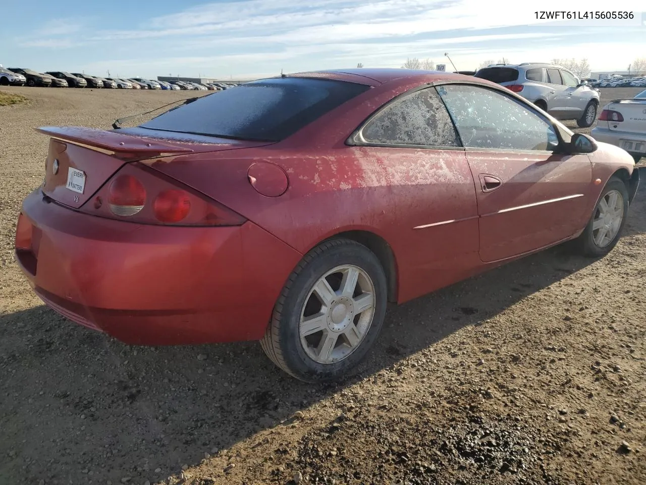 2001 Mercury Cougar V6 VIN: 1ZWFT61L415605536 Lot: 75903224