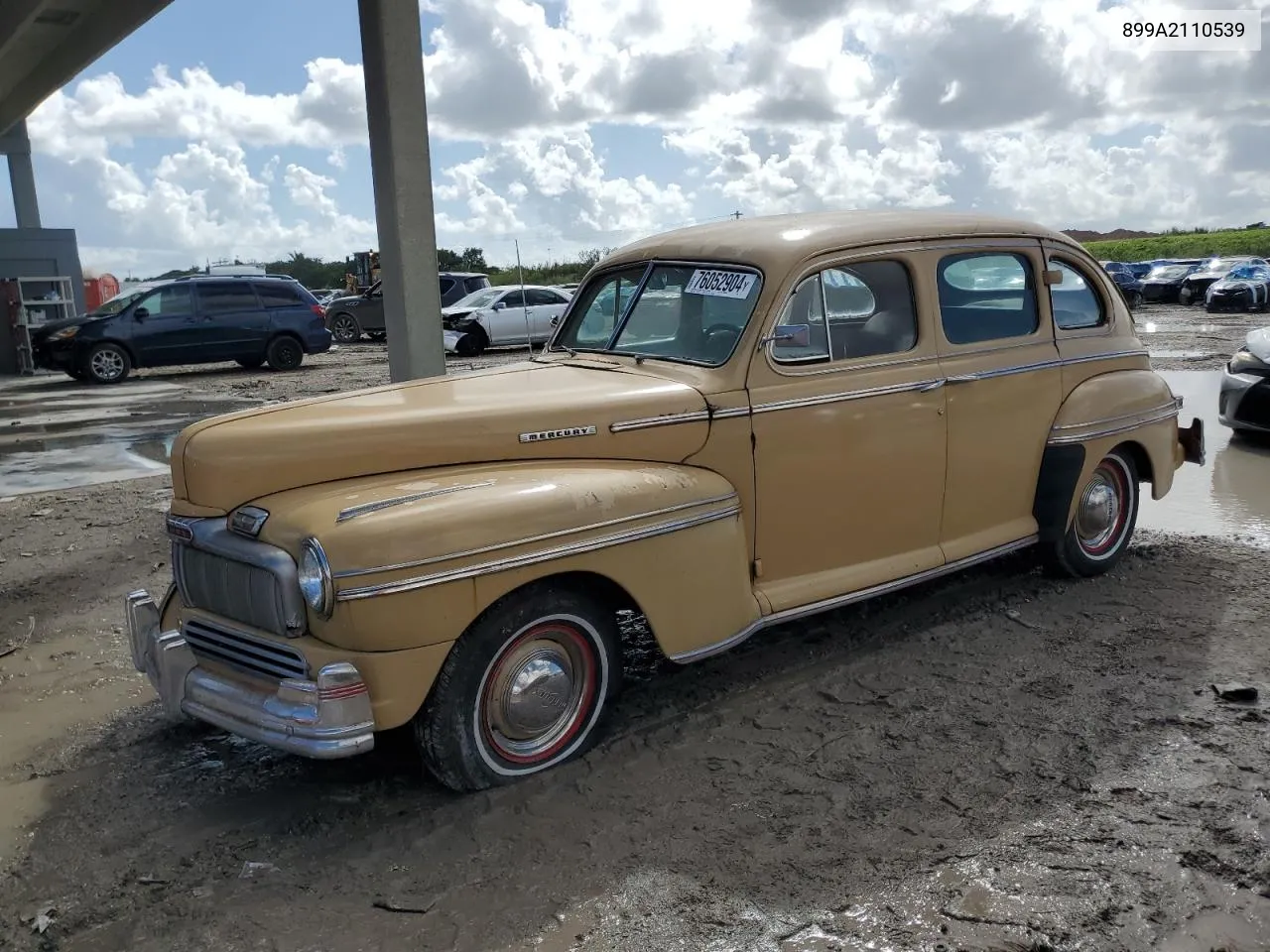 1947 Mercury Eight VIN: 899A2110539 Lot: 76052904