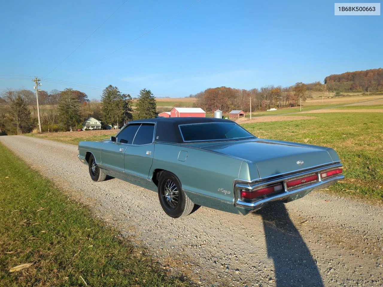 1971 Mercury Gr Marquis VIN: 1B68K500663 Lot: 78794194