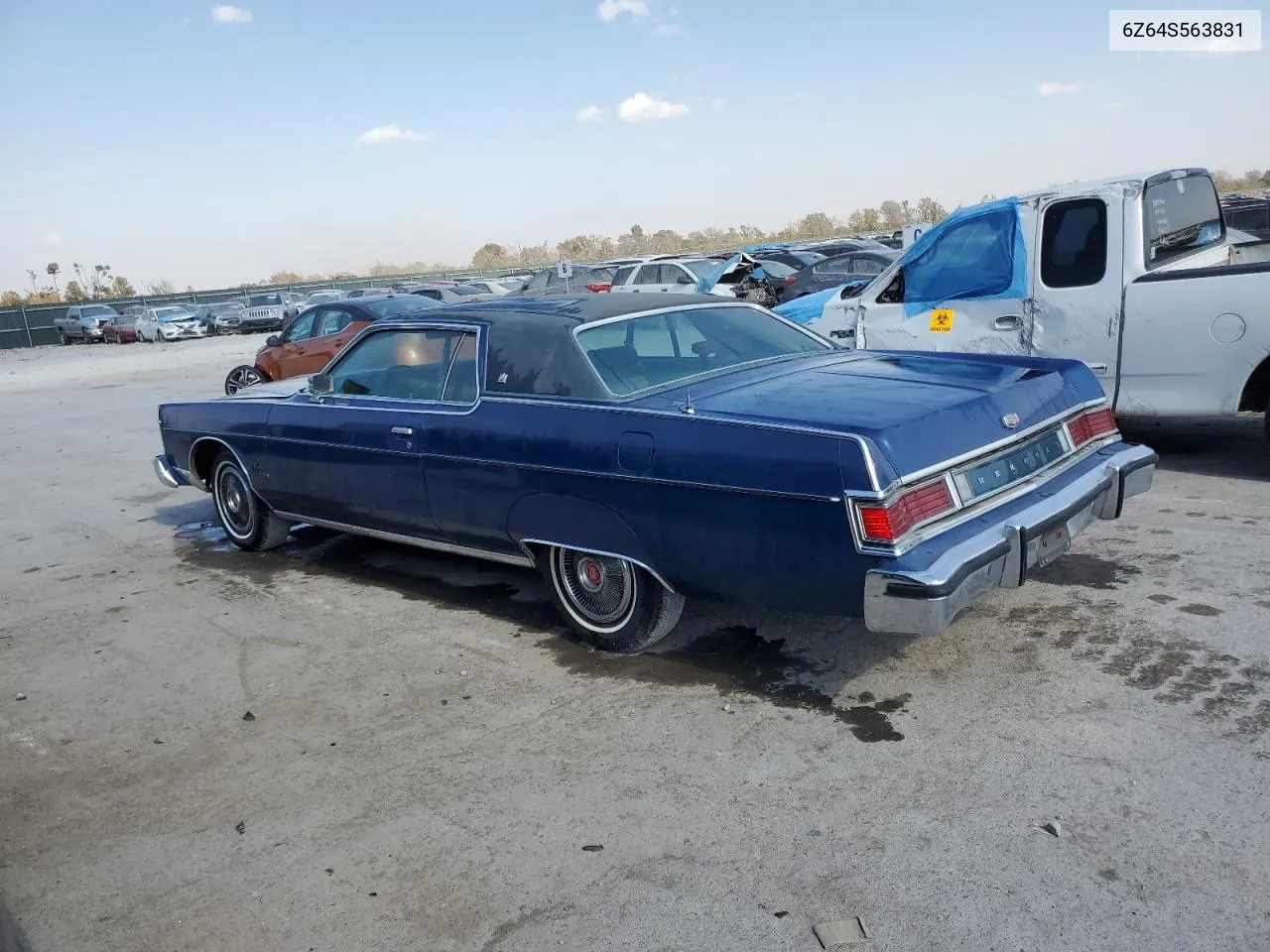 1976 Mercury Grand Marq VIN: 6Z64S563831 Lot: 78668804