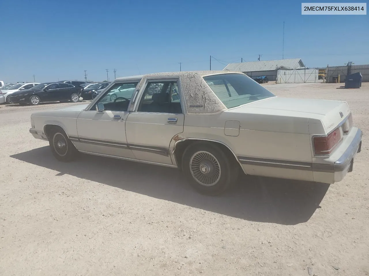 1990 Mercury Grand Marquis Ls VIN: 2MECM75FXLX638414 Lot: 70840014