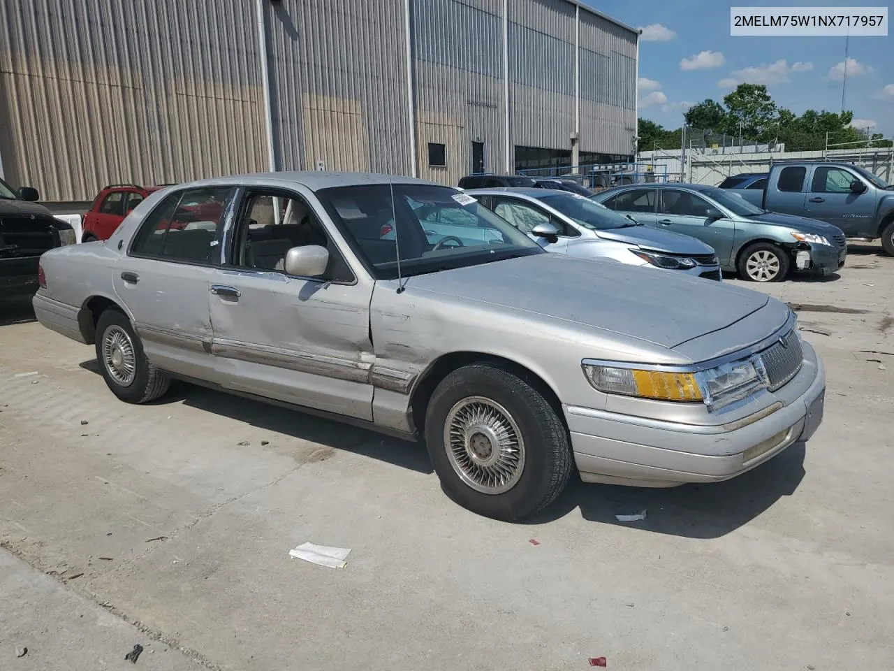 1992 Mercury Grand Marquis Ls VIN: 2MELM75W1NX717957 Lot: 55506854