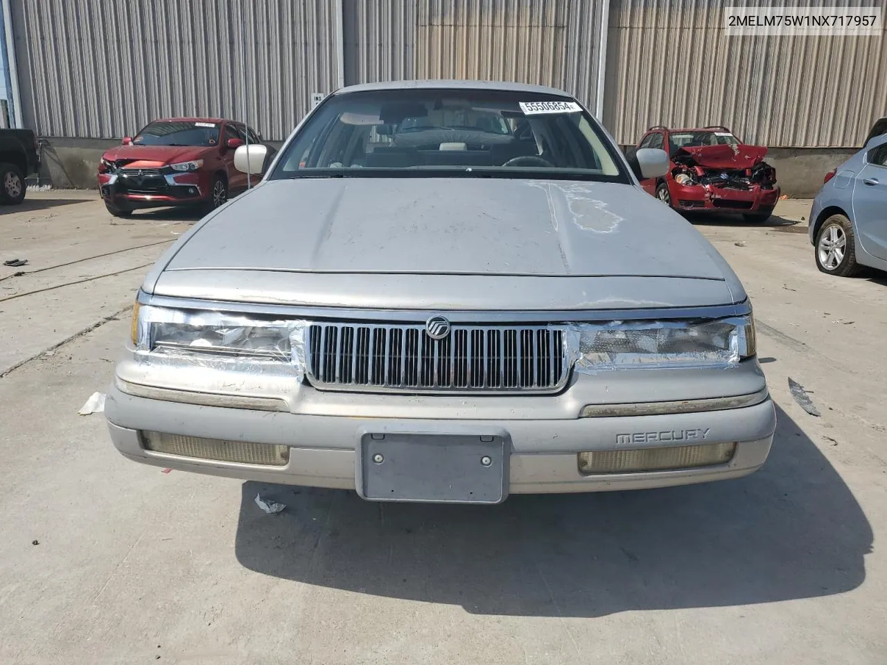 1992 Mercury Grand Marquis Ls VIN: 2MELM75W1NX717957 Lot: 55506854