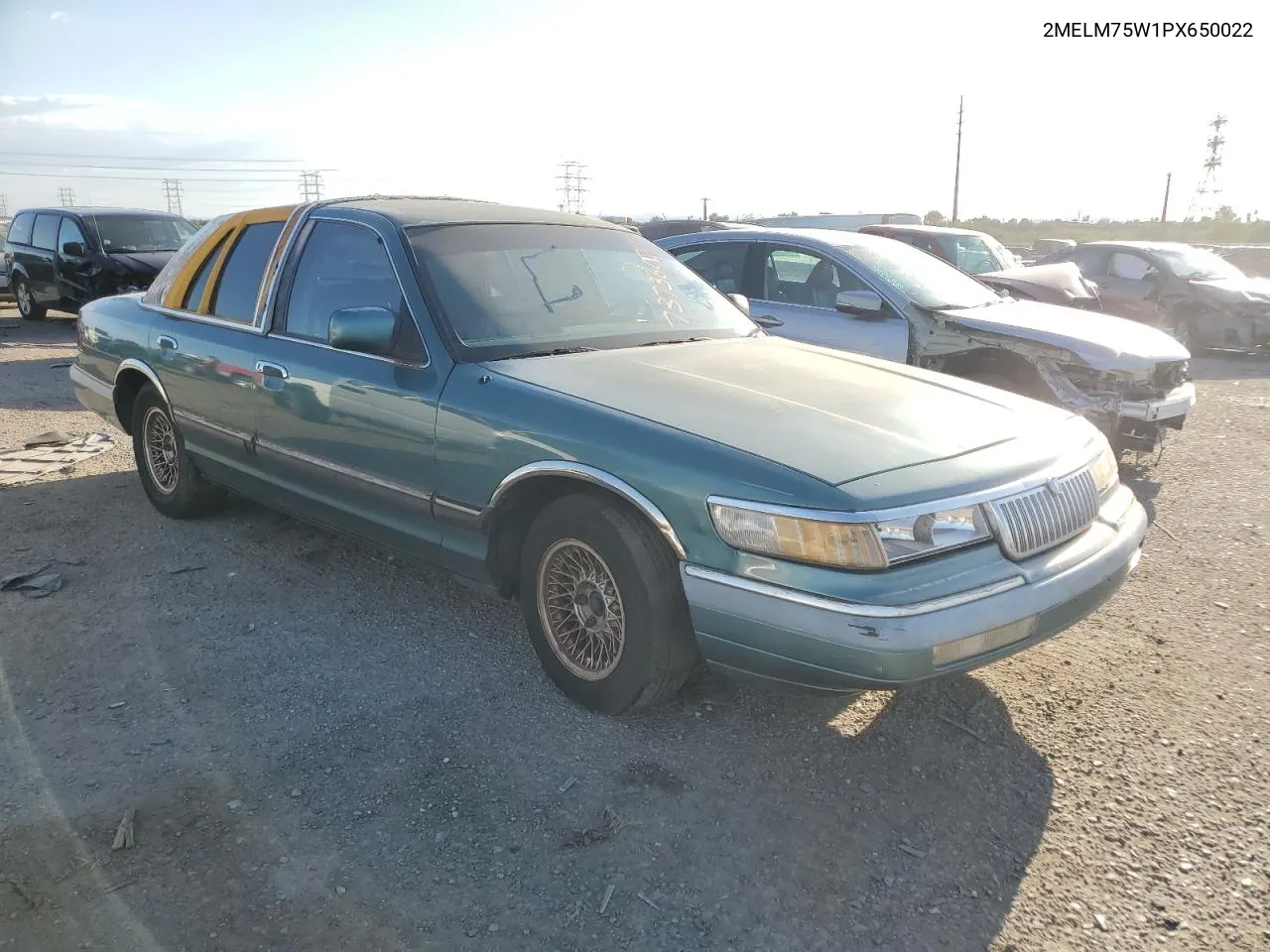 1993 Mercury Grand Marquis Ls VIN: 2MELM75W1PX650022 Lot: 73736074