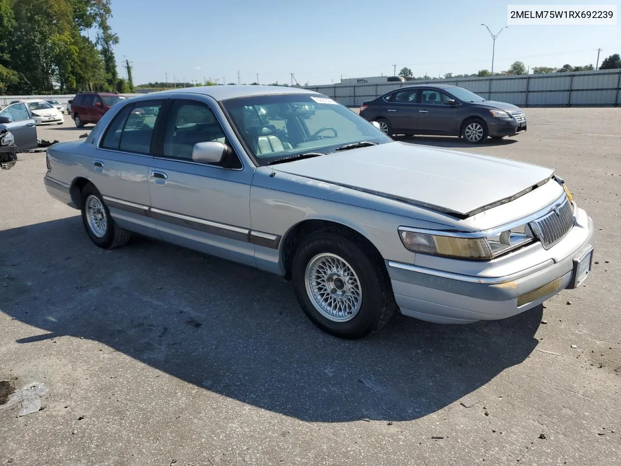 1994 Mercury Grand Marquis Ls VIN: 2MELM75W1RX692239 Lot: 70397624