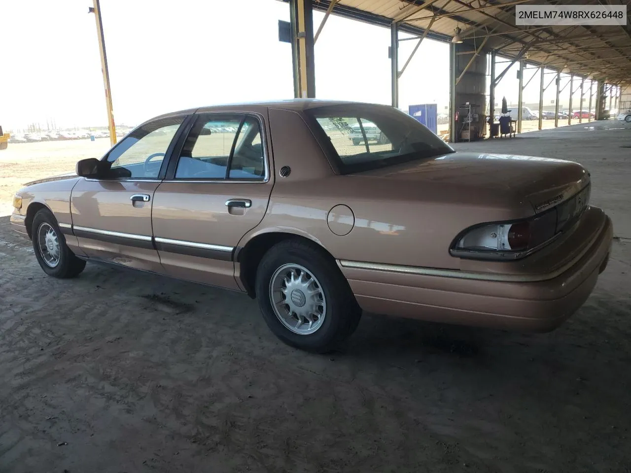 1994 Mercury Grand Marquis Gs VIN: 2MELM74W8RX626448 Lot: 71622994