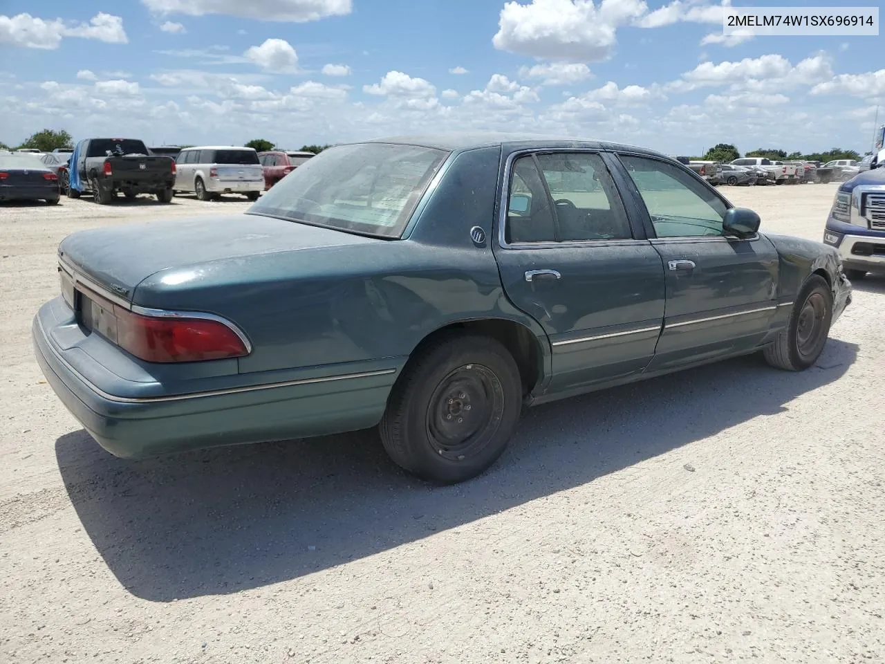 1995 Mercury Grand Marquis Gs VIN: 2MELM74W1SX696914 Lot: 67443534