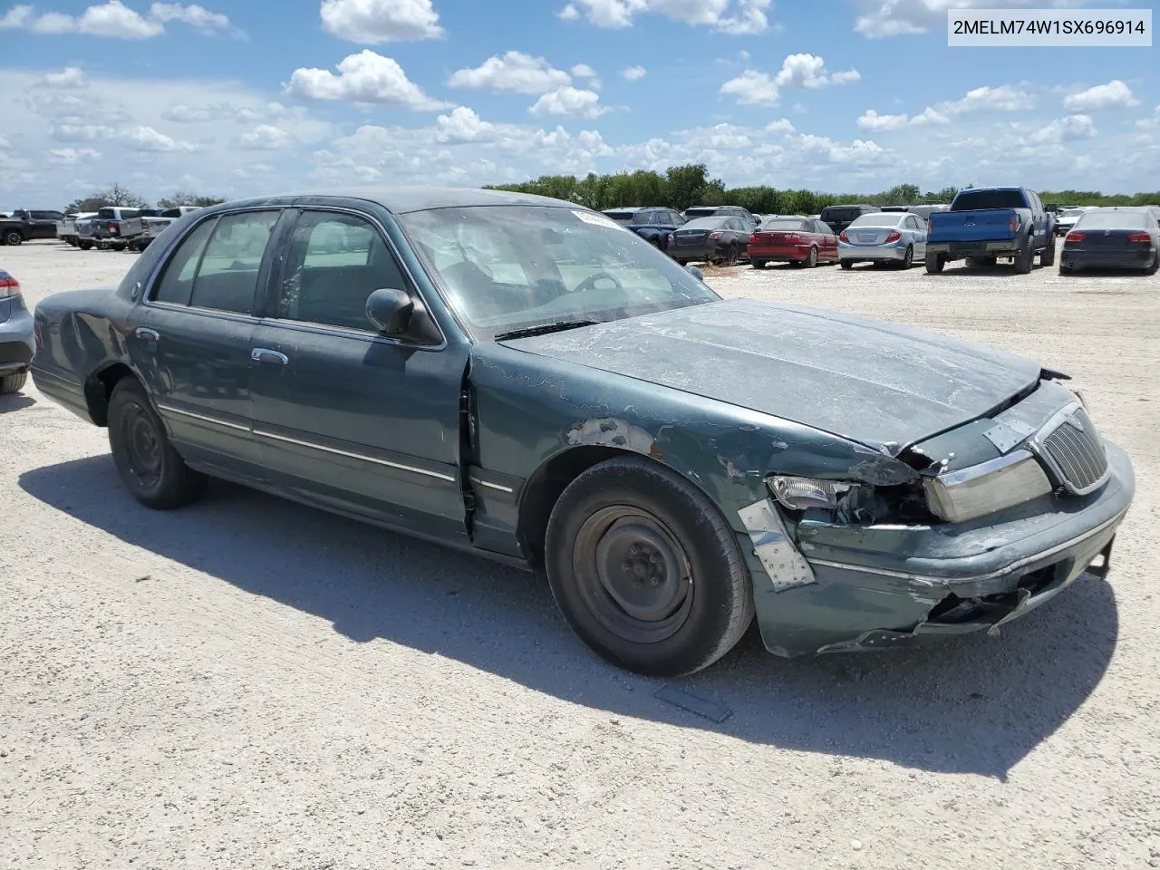 1995 Mercury Grand Marquis Gs VIN: 2MELM74W1SX696914 Lot: 67443534