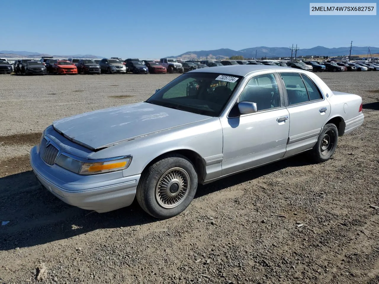 1995 Mercury Grand Marquis Gs VIN: 2MELM74W7SX682757 Lot: 73257734