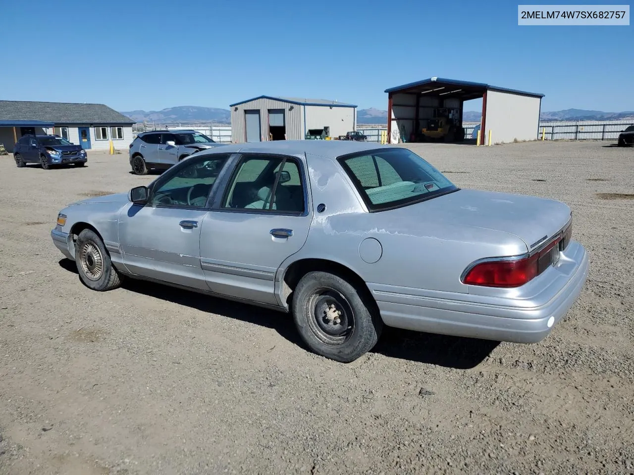 1995 Mercury Grand Marquis Gs VIN: 2MELM74W7SX682757 Lot: 73257734