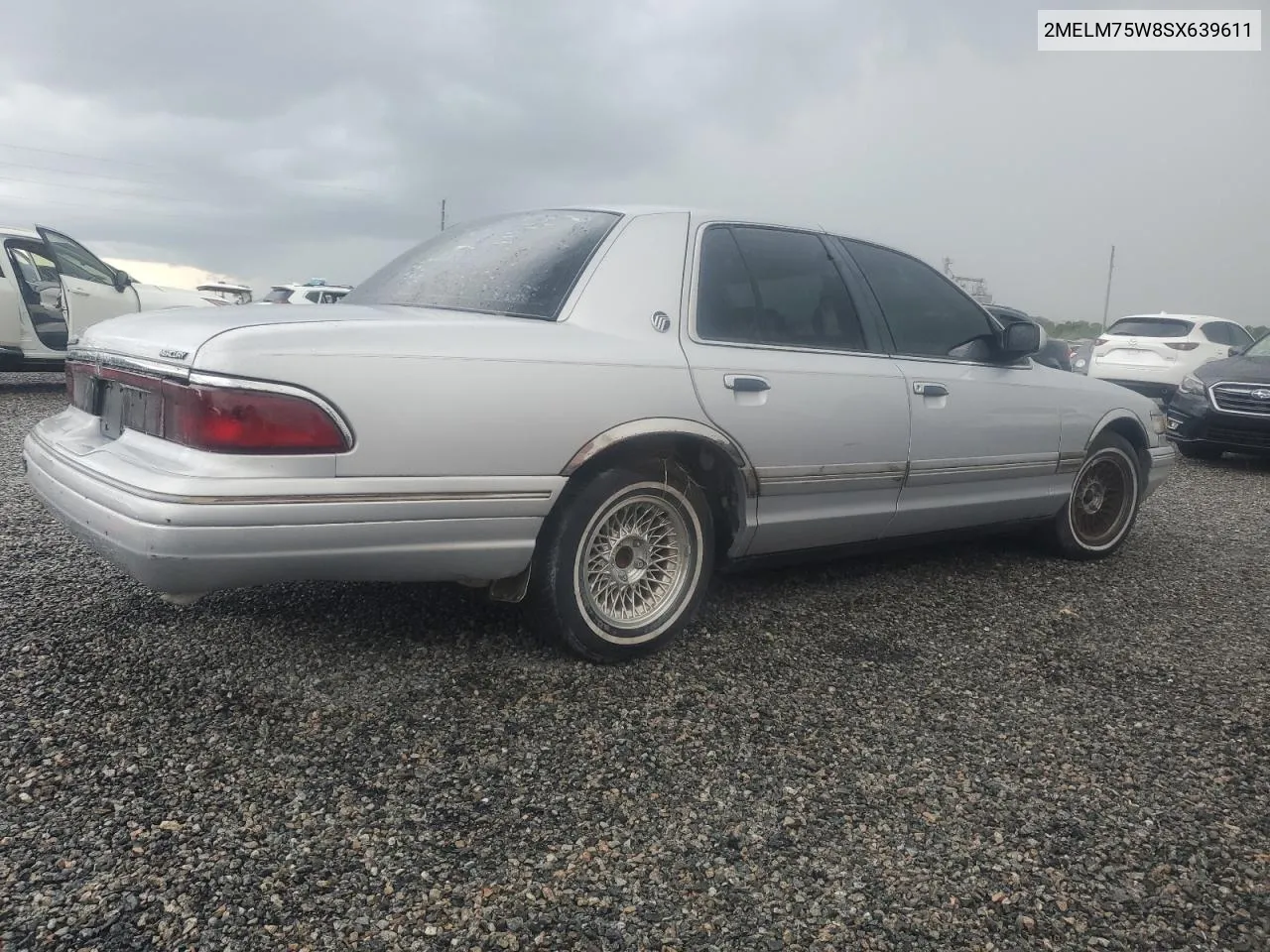 1995 Mercury Grand Marquis Ls VIN: 2MELM75W8SX639611 Lot: 73941544