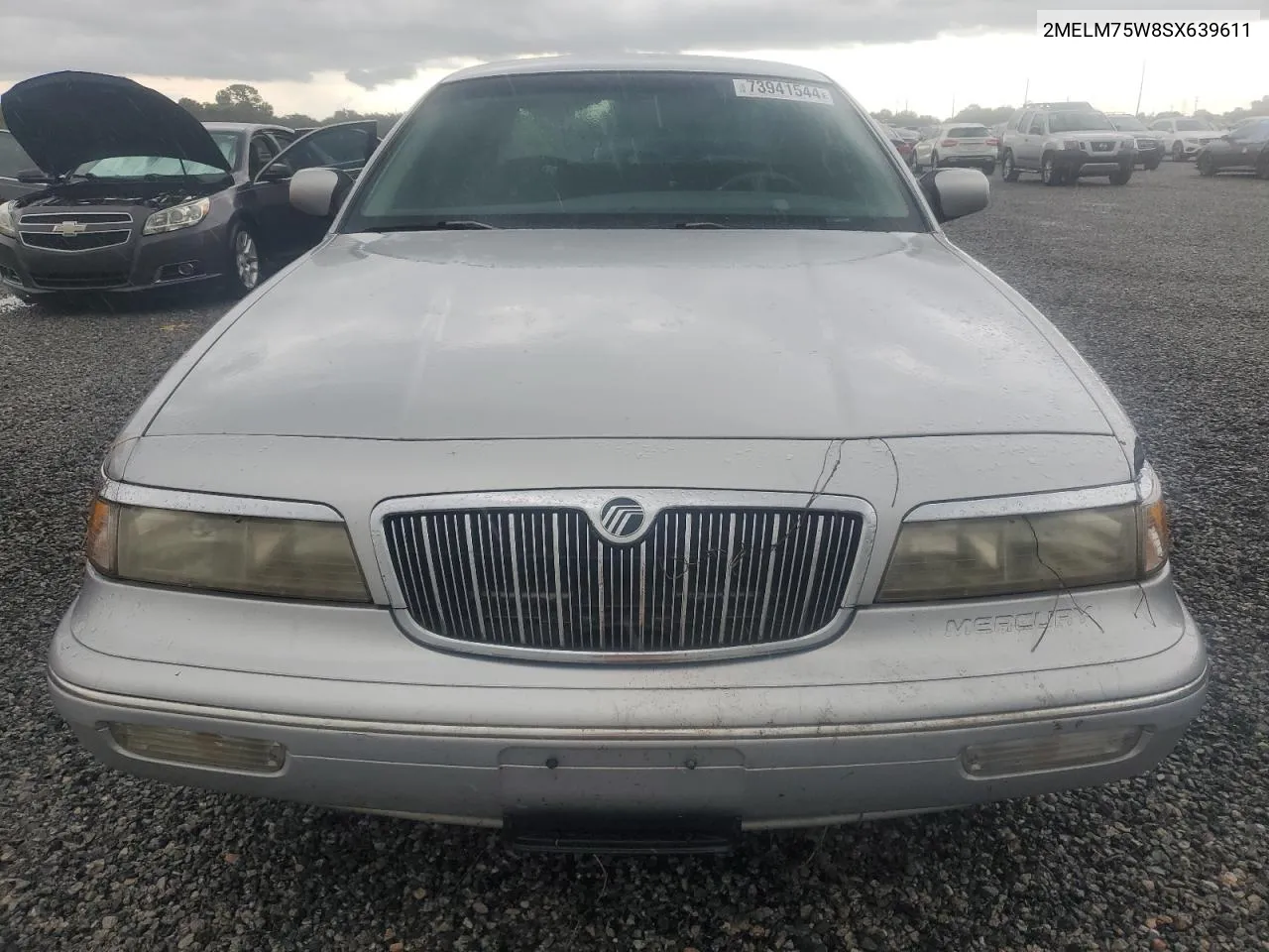 1995 Mercury Grand Marquis Ls VIN: 2MELM75W8SX639611 Lot: 73941544