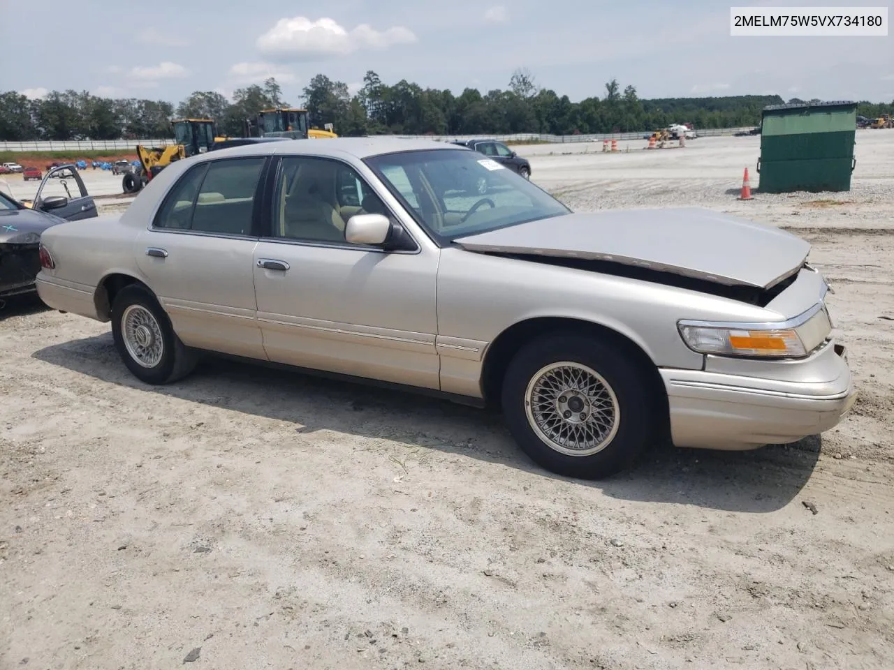 1997 Mercury Grand Marquis Ls VIN: 2MELM75W5VX734180 Lot: 67062524