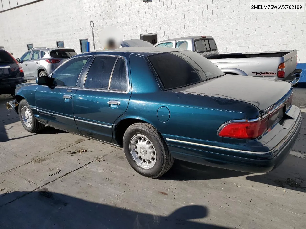 1997 Mercury Grand Marquis Ls VIN: 2MELM75W6VX702189 Lot: 72808674