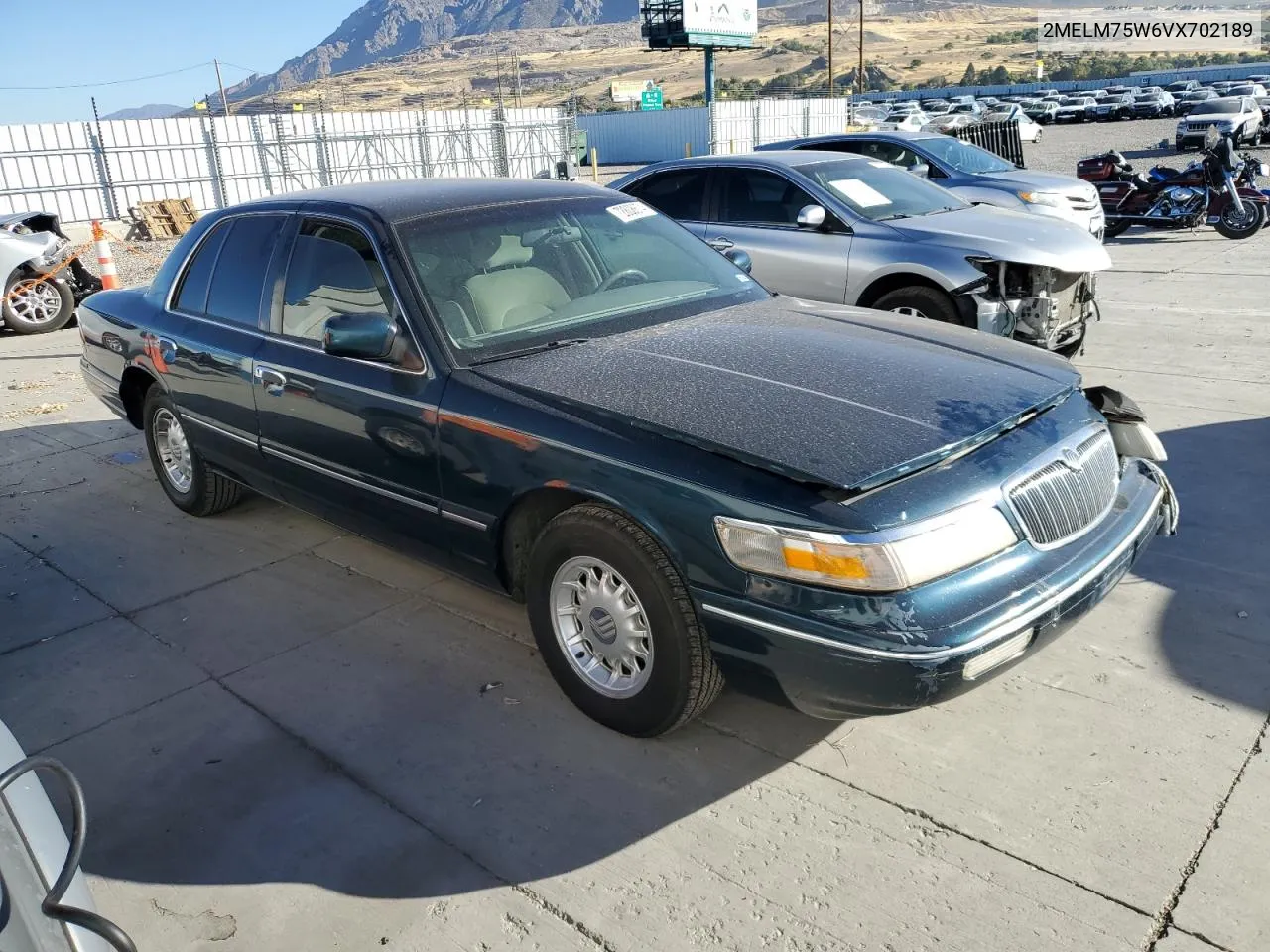 1997 Mercury Grand Marquis Ls VIN: 2MELM75W6VX702189 Lot: 72808674