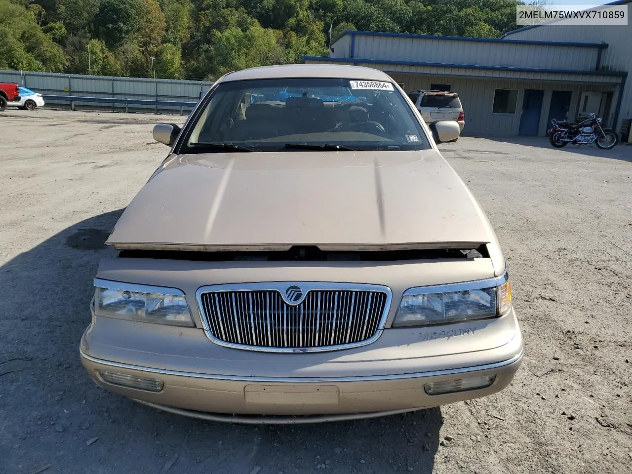 1997 Mercury Grand Marquis Ls VIN: 2MELM75WXVX710859 Lot: 74358864