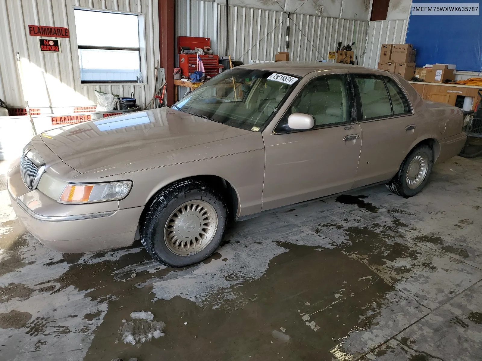 1998 Mercury Grand Marquis Ls VIN: 2MEFM75WXWX635787 Lot: 55907524