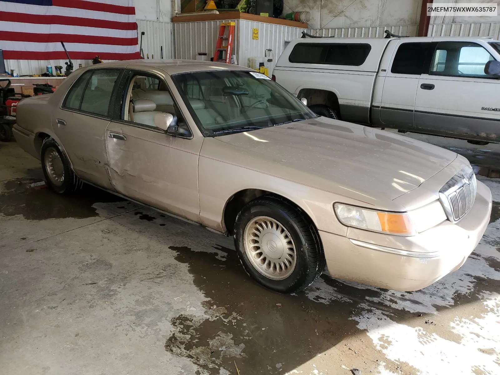 1998 Mercury Grand Marquis Ls VIN: 2MEFM75WXWX635787 Lot: 55907524