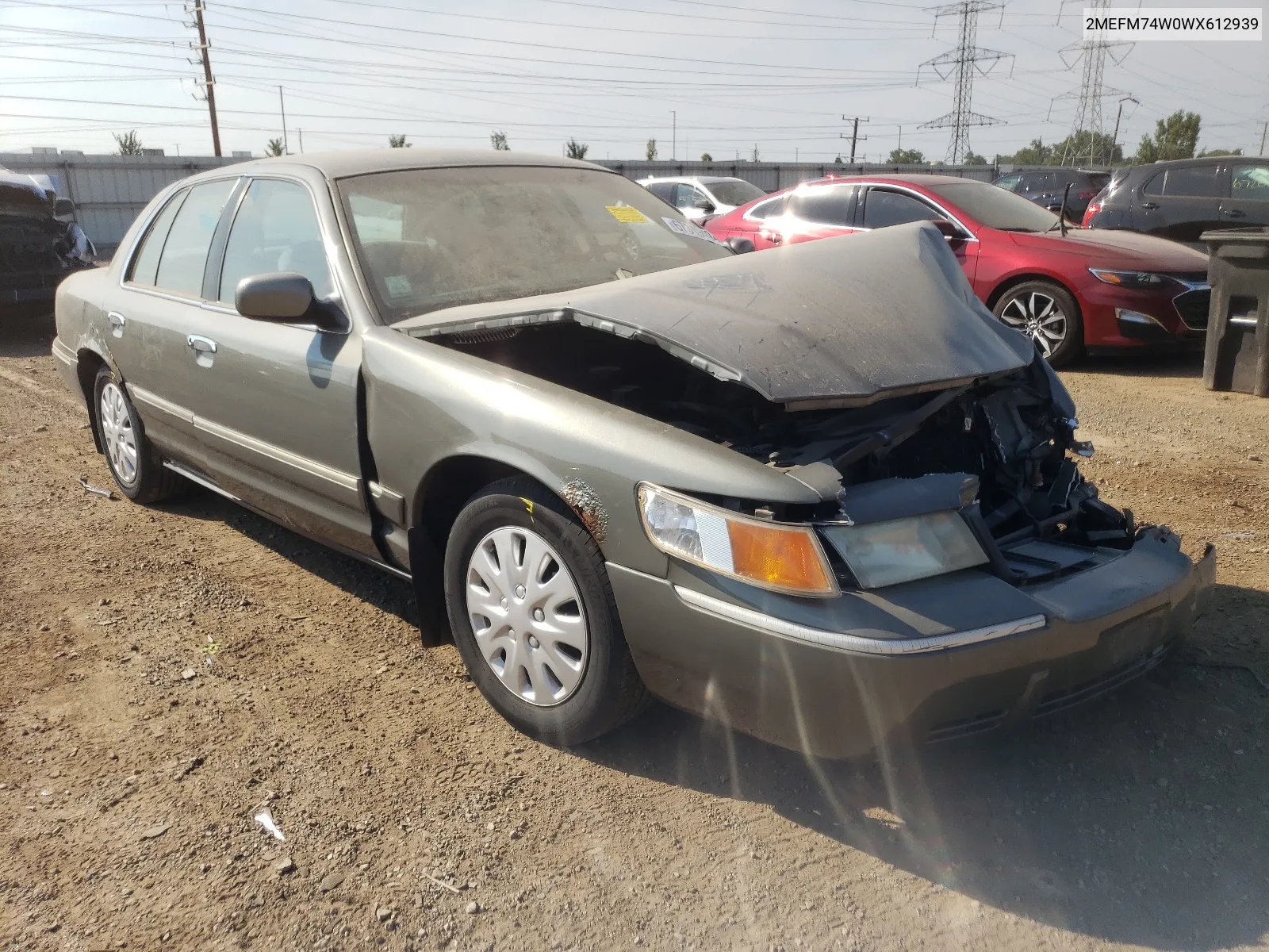 2MEFM74W0WX612939 1998 Mercury Grand Marquis Gs