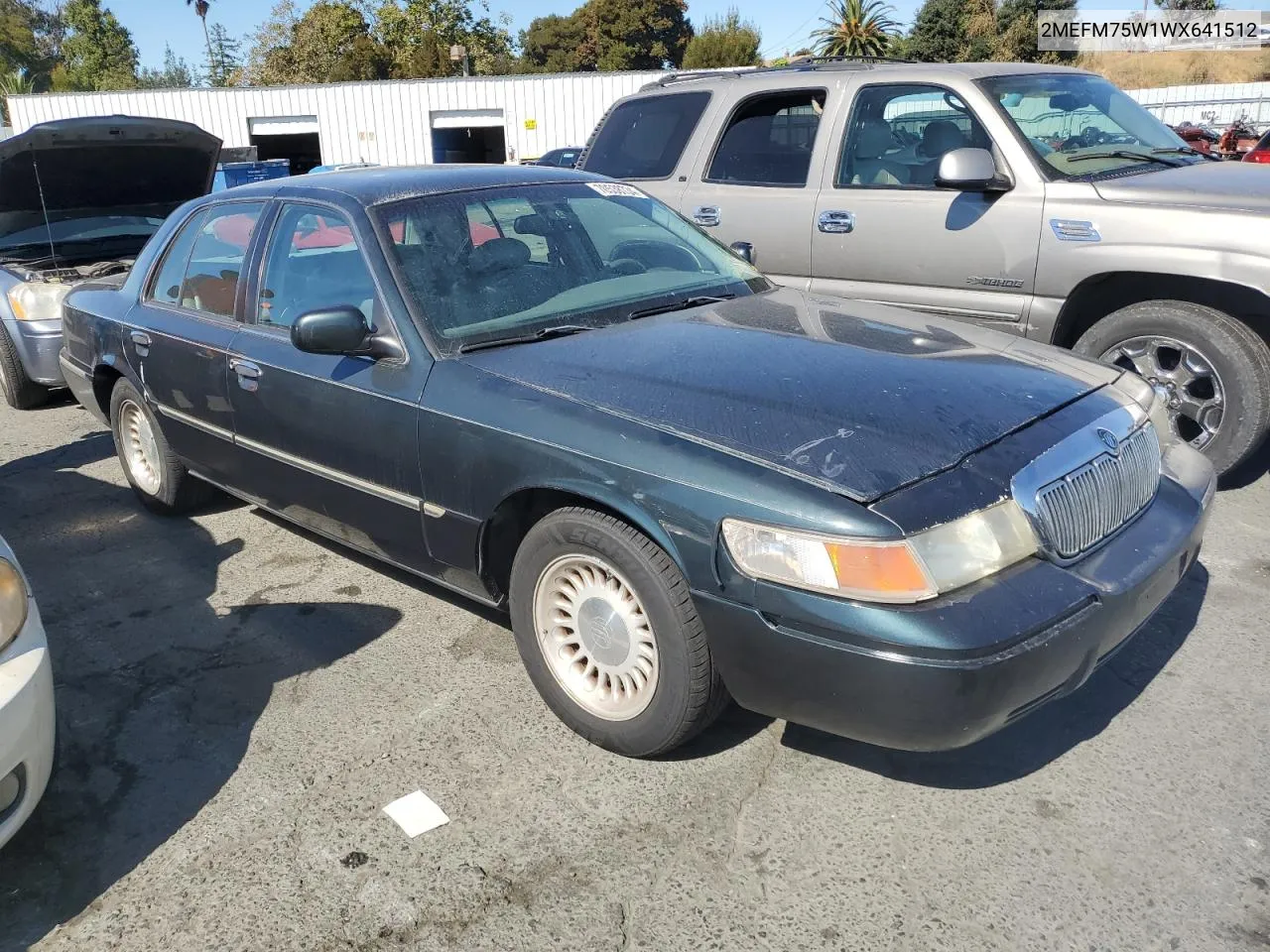 1998 Mercury Grand Marquis Ls VIN: 2MEFM75W1WX641512 Lot: 70538734