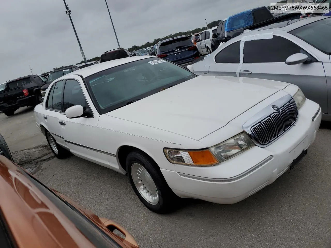 1998 Mercury Grand Marquis Ls VIN: 2MEFM75WXWX668465 Lot: 73956794