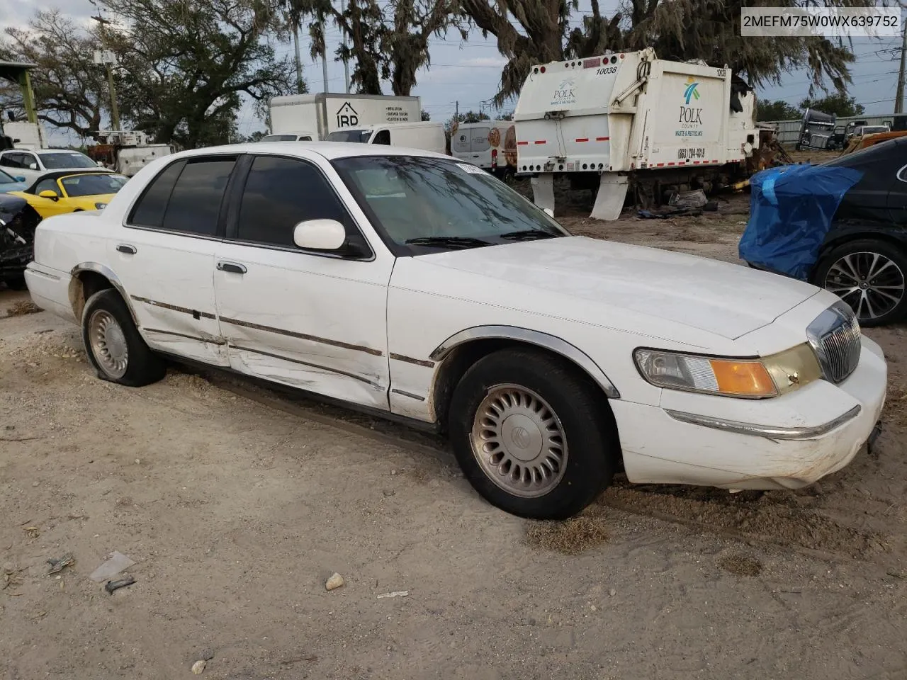 1998 Mercury Grand Marquis Ls VIN: 2MEFM75W0WX639752 Lot: 77842214