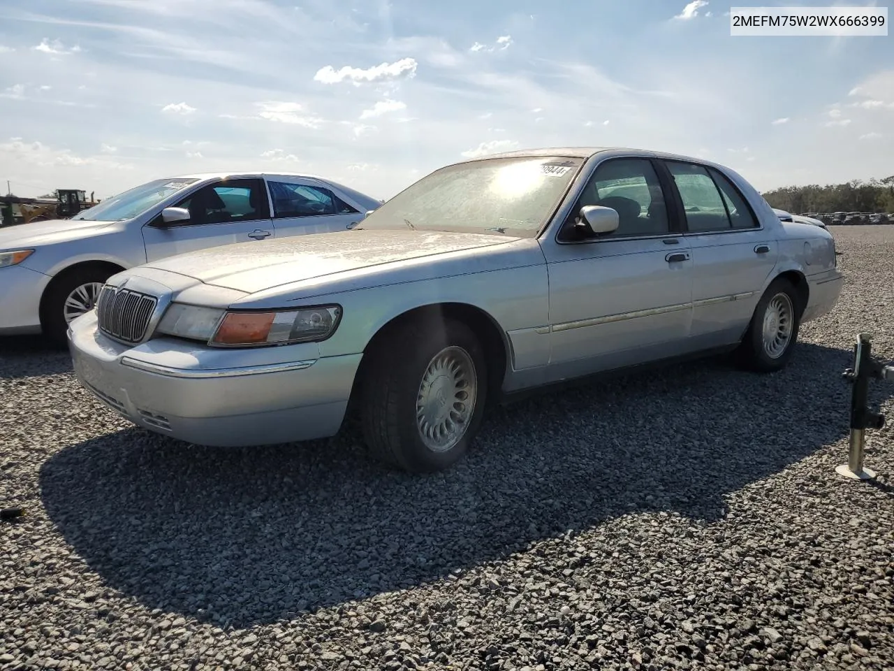 1998 Mercury Grand Marquis Ls VIN: 2MEFM75W2WX666399 Lot: 78029944