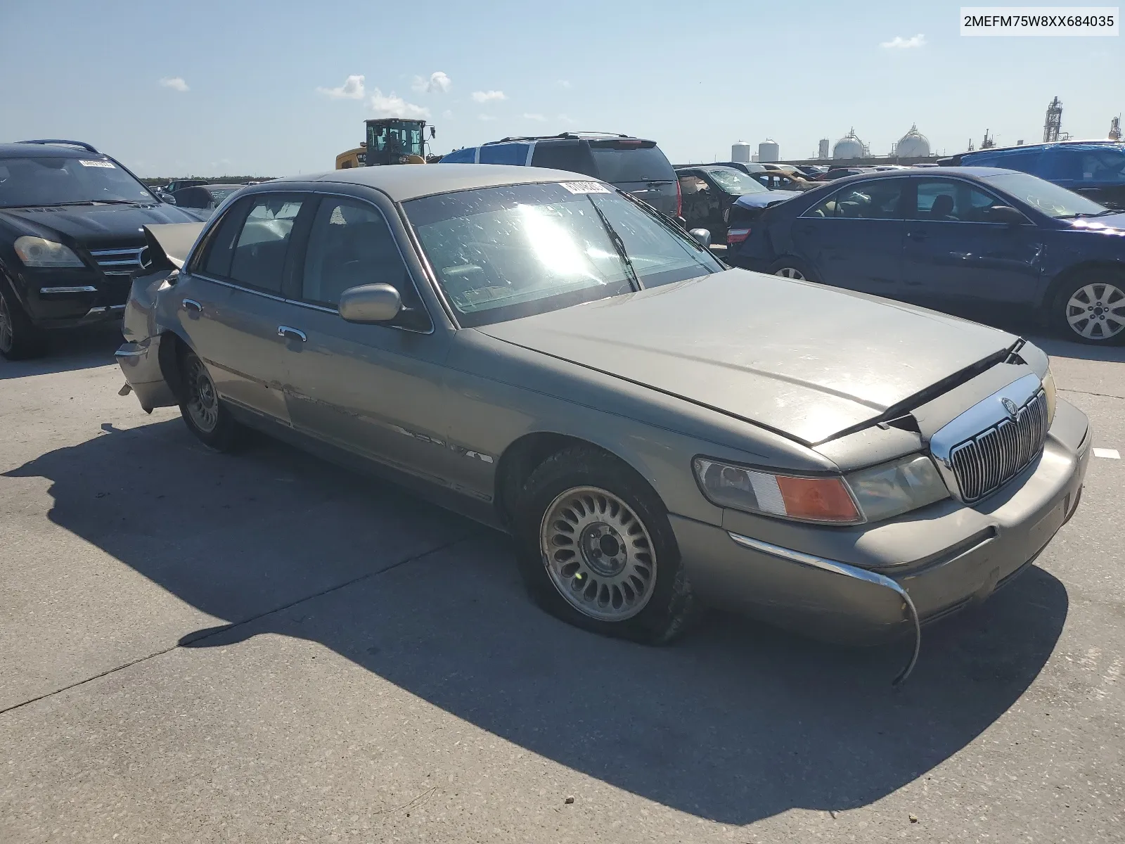 1999 Mercury Grand Marquis Ls VIN: 2MEFM75W8XX684035 Lot: 56395774