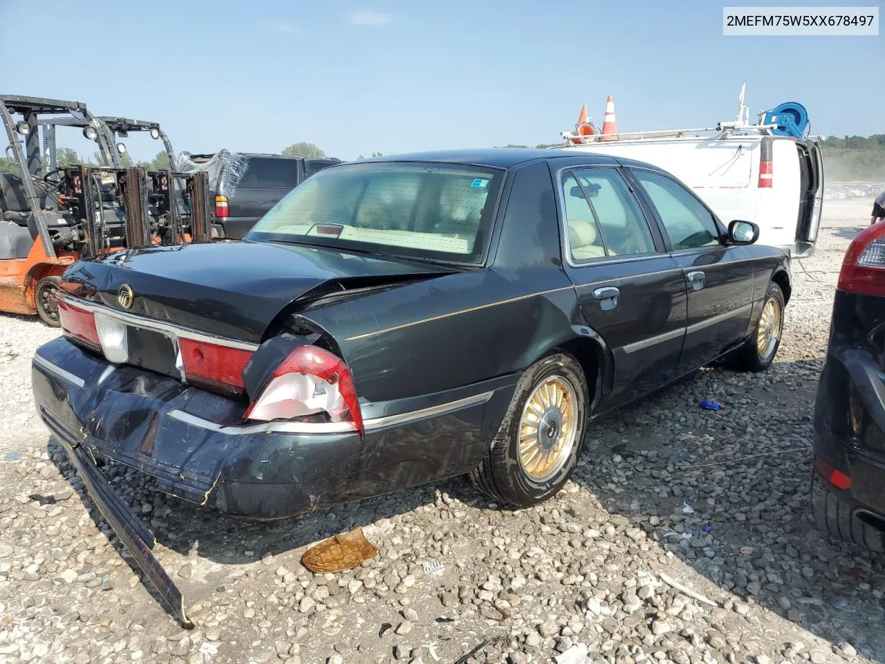 1999 Mercury Grand Marquis Ls VIN: 2MEFM75W5XX678497 Lot: 68470124