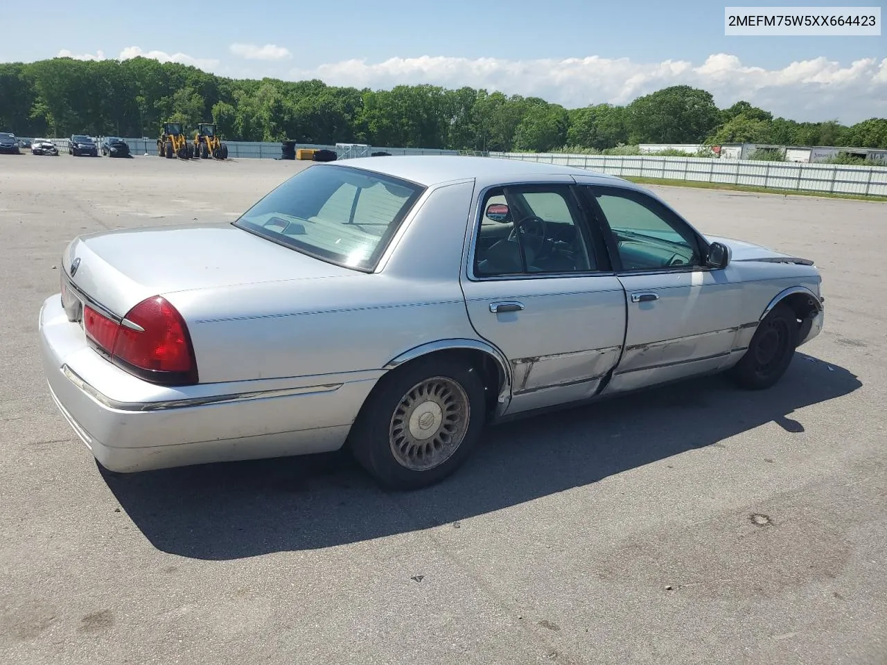 1999 Mercury Grand Marquis Ls VIN: 2MEFM75W5XX664423 Lot: 71196204