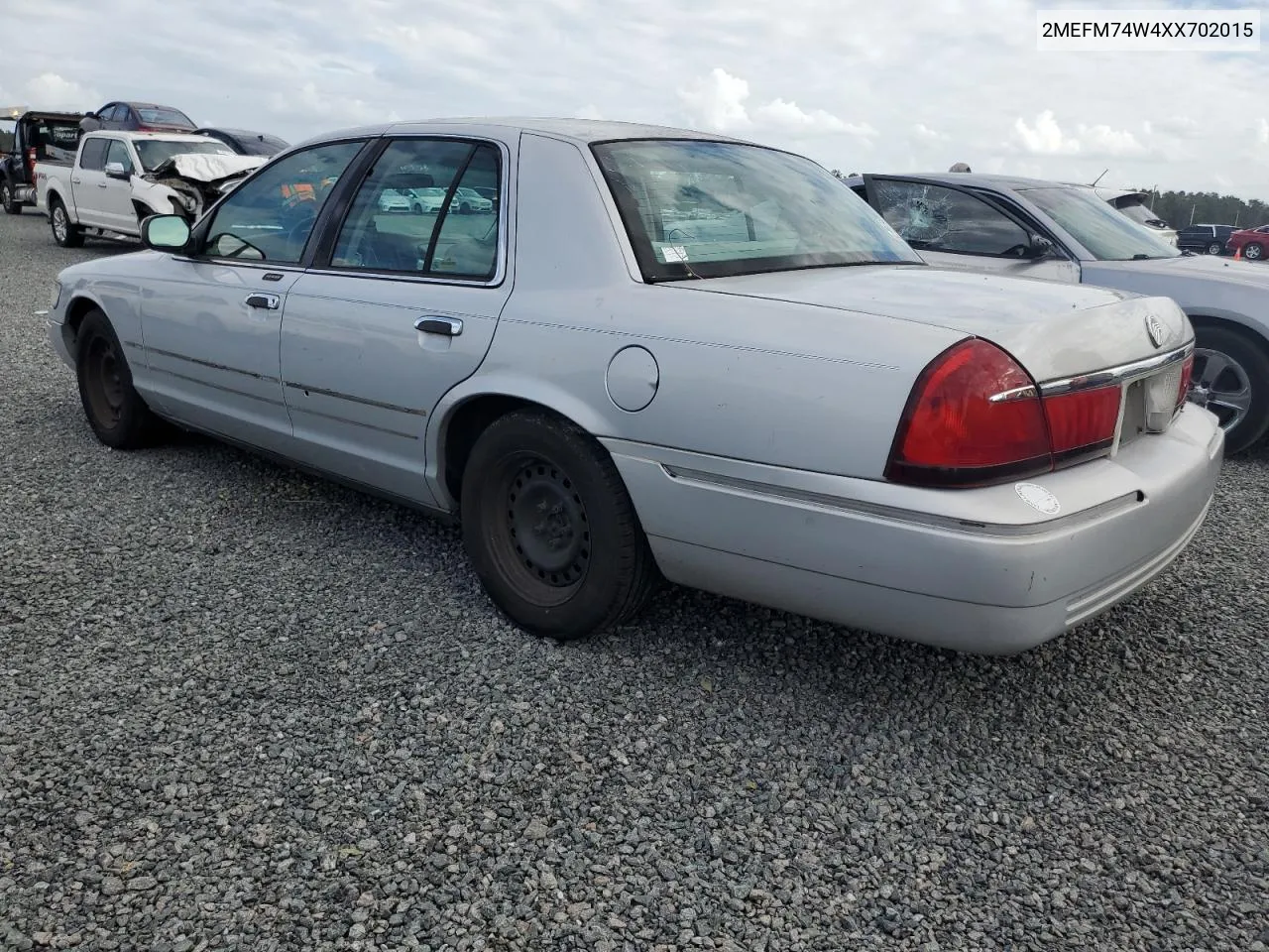 1999 Mercury Grand Marquis Gs VIN: 2MEFM74W4XX702015 Lot: 75640644